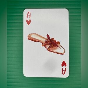 Christian Louboutin Ace Of Hearts Playing Card Collectible Card